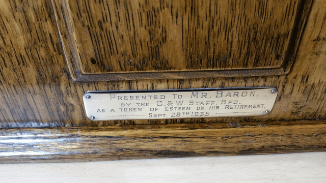 Vintage Smokers Cabinet In Oak - c.1935