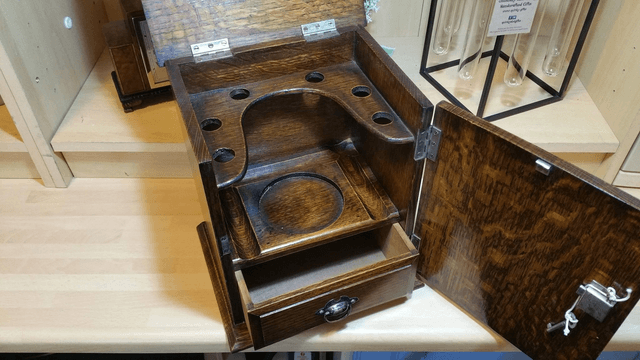 Vintage Smokers Cabinet In Oak - c.1935
